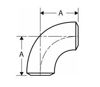 Picture of 36 inch Long Radius Heavy Duty 90 degree Carbon Steel Weld Elbow